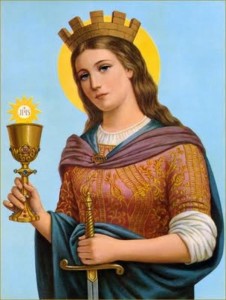 Happy Feast of St. Barbara!