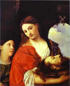 Salome with the Head of John the Baptist, Titian, ARSH 1515