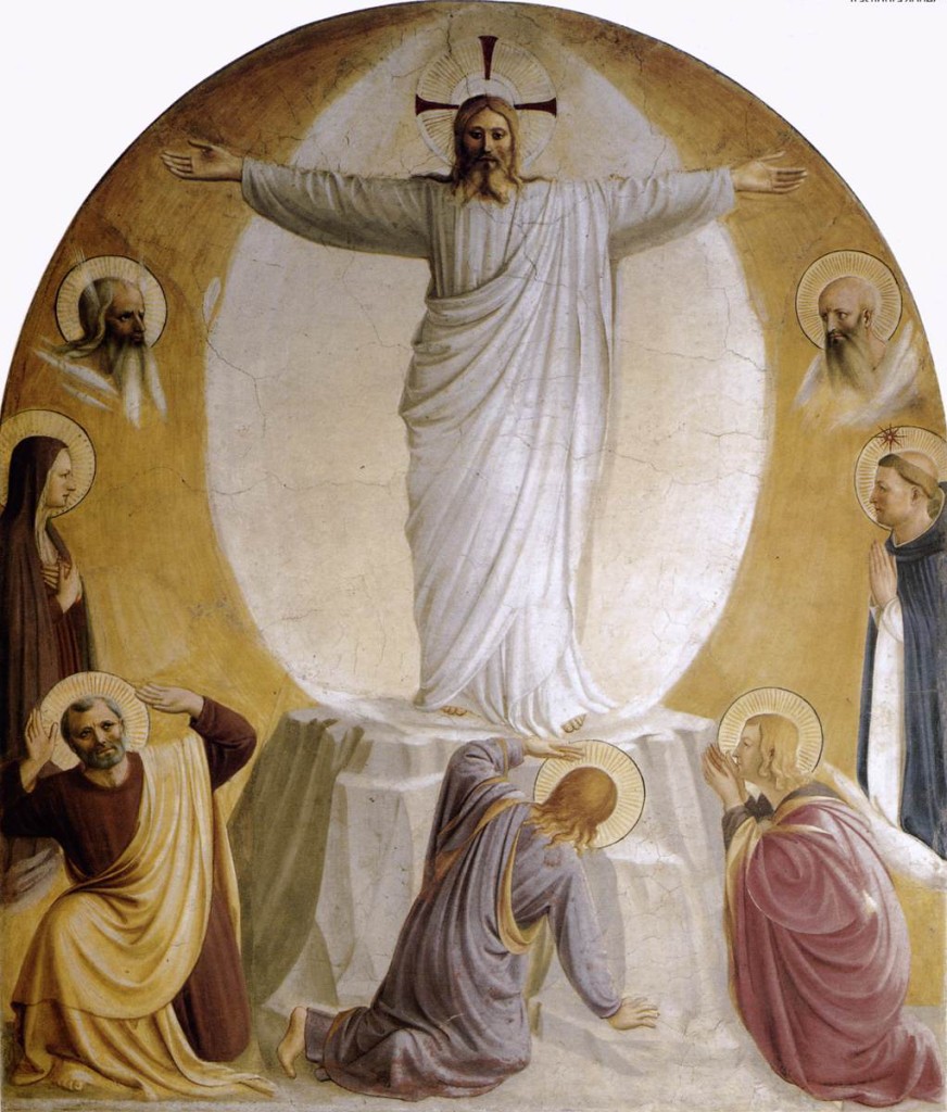 The Transfiguration, Fra Angelico, ARSH 1442, Convent of San Marco Cell 6, Florence