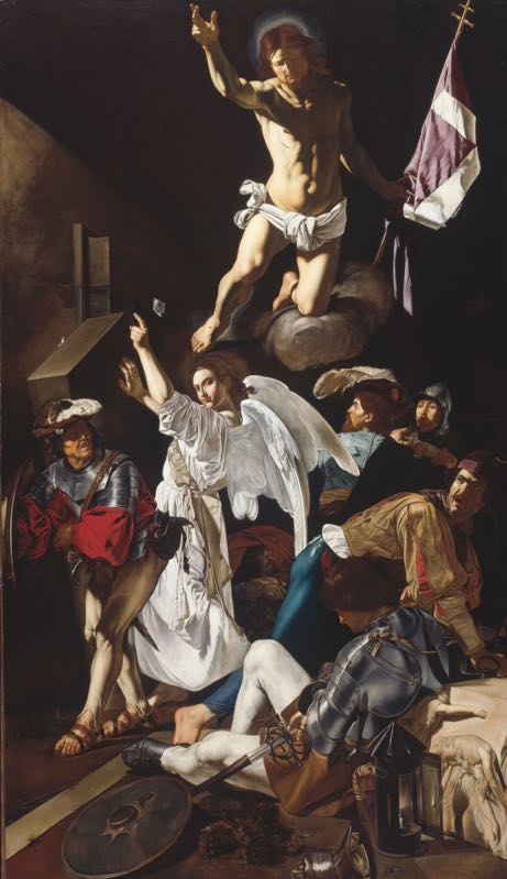 The Resurrection, Francesco Buoneri (Cecco del Caravaggio), ARSH 1619, Art Institute of Chicago