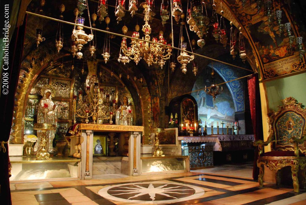 Altar atop Calvary, Basilica of the Holy Sepulchre, Jerusalem