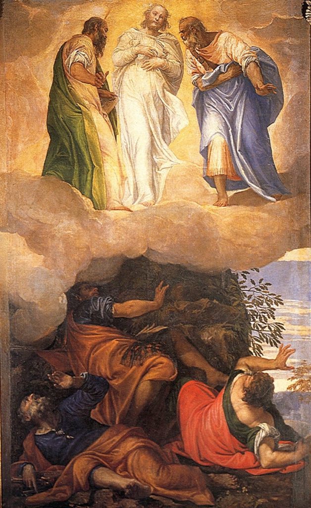 Transfiguration of Christ, Paolo Veronese, ARSH 1555-56, Cathedral of Santa Maria, Montagnana