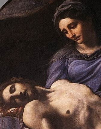 Pieta, ARSH 1600, Museo Nazionale di Capodimonte, Naples, Annibale Carracci.