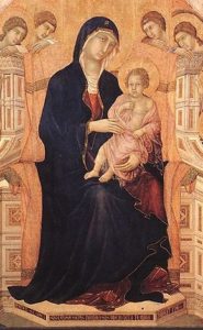 Maestà del Duomo di Siena (detail), Duccio di Buoninsegna, ARSH 1308-1311